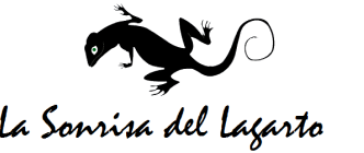 Logotipo y anagrama La Sonrisa del Lagarto